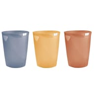 CORBEILLE A PAPIER EN POLYPROPYLENE SATINE