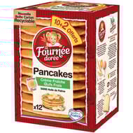 La fournée dorée 12 pancakes (10+2 offerts) 420g