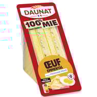 Daunat club 100% mie oeuf emmental 140g