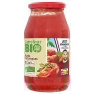 Carrefour bio purée de tomate bio 500g