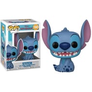 Funko pop disney: lilo & stitch - stitch assis et souriant