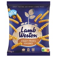 Lamb Weston frites ziggy 750g