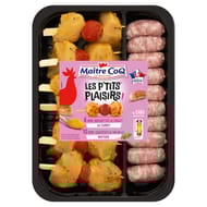 Maître Coq les p'tits plaisirs curry à griller 550g