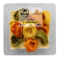 Crf le marché Tortelloni 3 fromages sauce crème et ciboulette 280g