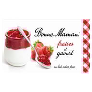 Bonne Maman fraises et yaourt 2x125g
