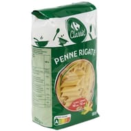 Carrefour classic' pâtes penne rigate 500g