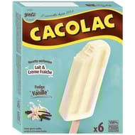 Yeti Cacolac bâtonnet vanille 6x70ml 348g