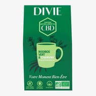 Divie infusion rooibos vert & chanvre bio 20 sachets