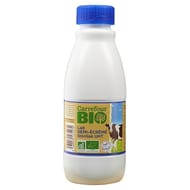 Carrefour bio lait uht demi écrémé bio 50cl