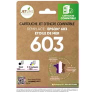 Jetline cartouche d'encre E-603 PACK ETOILE DE MER