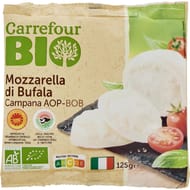 Carrefour Bio Mozzarella di Bufala Campana 125g