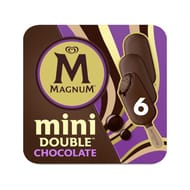 Magnum bâtonnet mini deluxe chocolat 6x55ml 285g