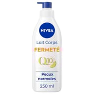 Nivea lait corps fermeté q10 peaux normales flacon pompe 250ml