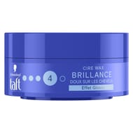 Schwarzkopf taft cire wax brillance tenue jusqu'à 24h force 2 75 ml