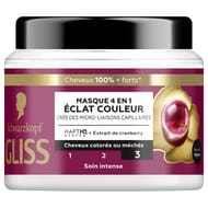 Gliss masque 4en1 éclat couleur 400ml