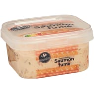 Carrefour Extra tartinable au saumon fumé 110g