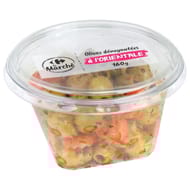 Olives dénoyautées à l'orientale 160g Carrefour