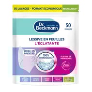 Dr beckmann lessive en feuilles magiques l'éclatante x50