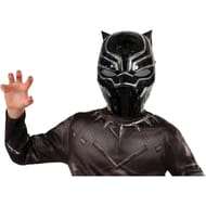 Demi masque black panther