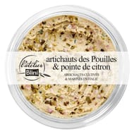 Atelier blini artichauts d'Italie & citron 140g