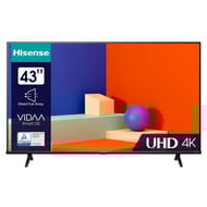 Hisense téléviseur smart tv 4k uhd 108cm 43'' 43A6K