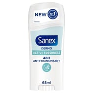 Sanex dermo déodorant stick active freshness 65ml