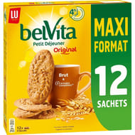 Lu belvita petit dejeuner biscuits cereales 600g