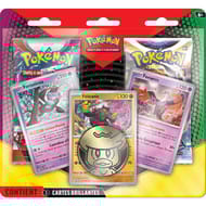 Pokémon : Pack 2 boosters + 3c.p