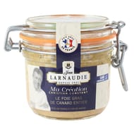 Jean larnaudie foie gras de canard entier france "ma création" bocal 180g
