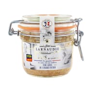 Jean larnaudie foie gras de canard entier france "70 ans" bocal 180g