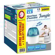 Seko absorbeur jungle medium + 1 galet 500g neutre + 1 gallet offert
