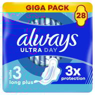 Always ultra seviettes jour et nuit Taille 3 ailettes x28