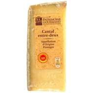 Patrimoine gourmand cantal entre deux aop au lait pasteurisé 30%mg 250g