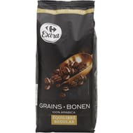 Carrefour extra café en grains 100% arabica - 1kg