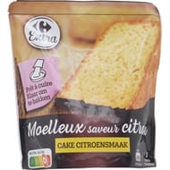 Carrefour extra préparation gâteau moelleux citron 500g
