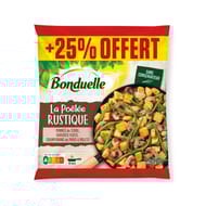 Bonduelle la poêlée rustique + 25% offert 940g