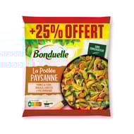 Bonduelle la poêlée paysanne + 25% offert 940g