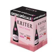 Kriter rose 6x75cl offre spécial
