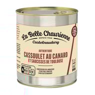 La belle chaurienne cassoulet traditionnel au canard 4/4 840g