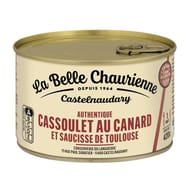La belle chaurienne cassoulet au canard et saucisse de toulouse 1/2