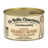 La belle chaurienne cassoulet au porc et saucisse de toulouse 1/2