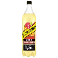 Schweppes zéro agrumes pet 1.5L