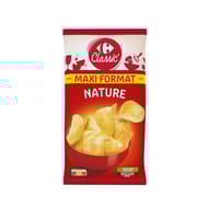 Carrefour classic' chips nature 350g