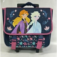 Cartable à roulettes reine des neiges 38 cm