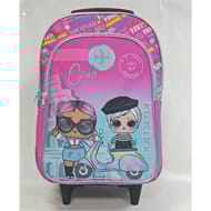 Sac à dos roulettes trolley lol
