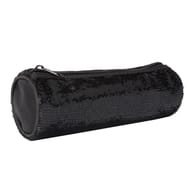 Trousse ronde sequins