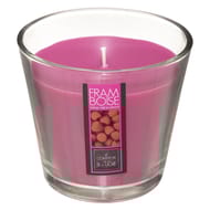 Bougie parfumée framboise Nina dans verre 190 g