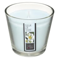 Bougie parfumée fleur de tiaré Nina dans verre 190 g
