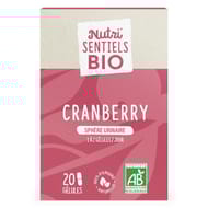 Nutrisanté cranberry bio gelules x20