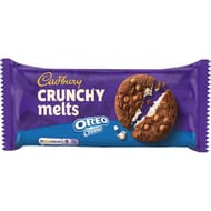 Cadbury cookie crunchy melts oreo creme 156g
